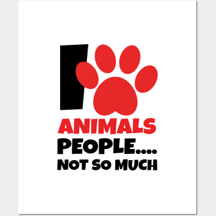 I Love Animals Posters and Art